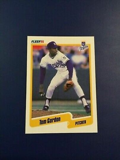 fleer 1990 tom gordon