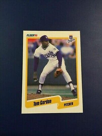 fleer 1990 tom gordon